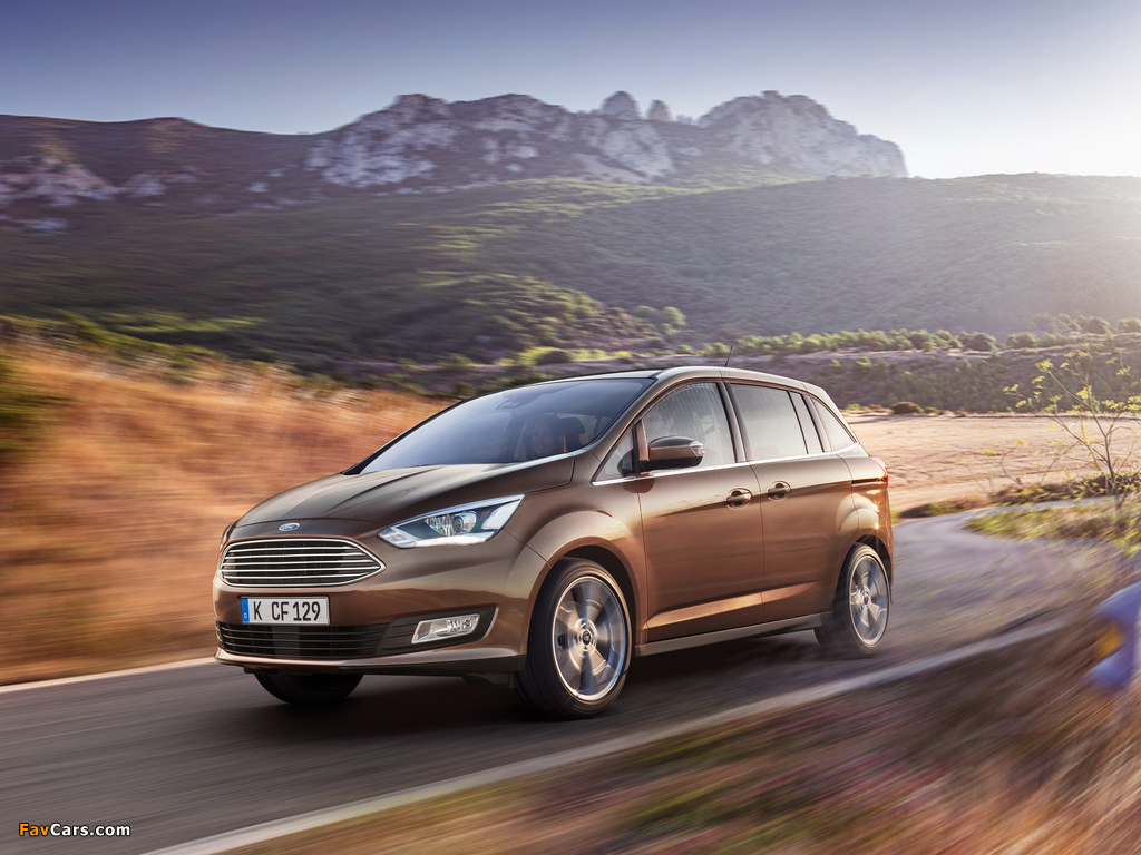 Images of Ford Grand C-MAX 2015 (1024 x 768)