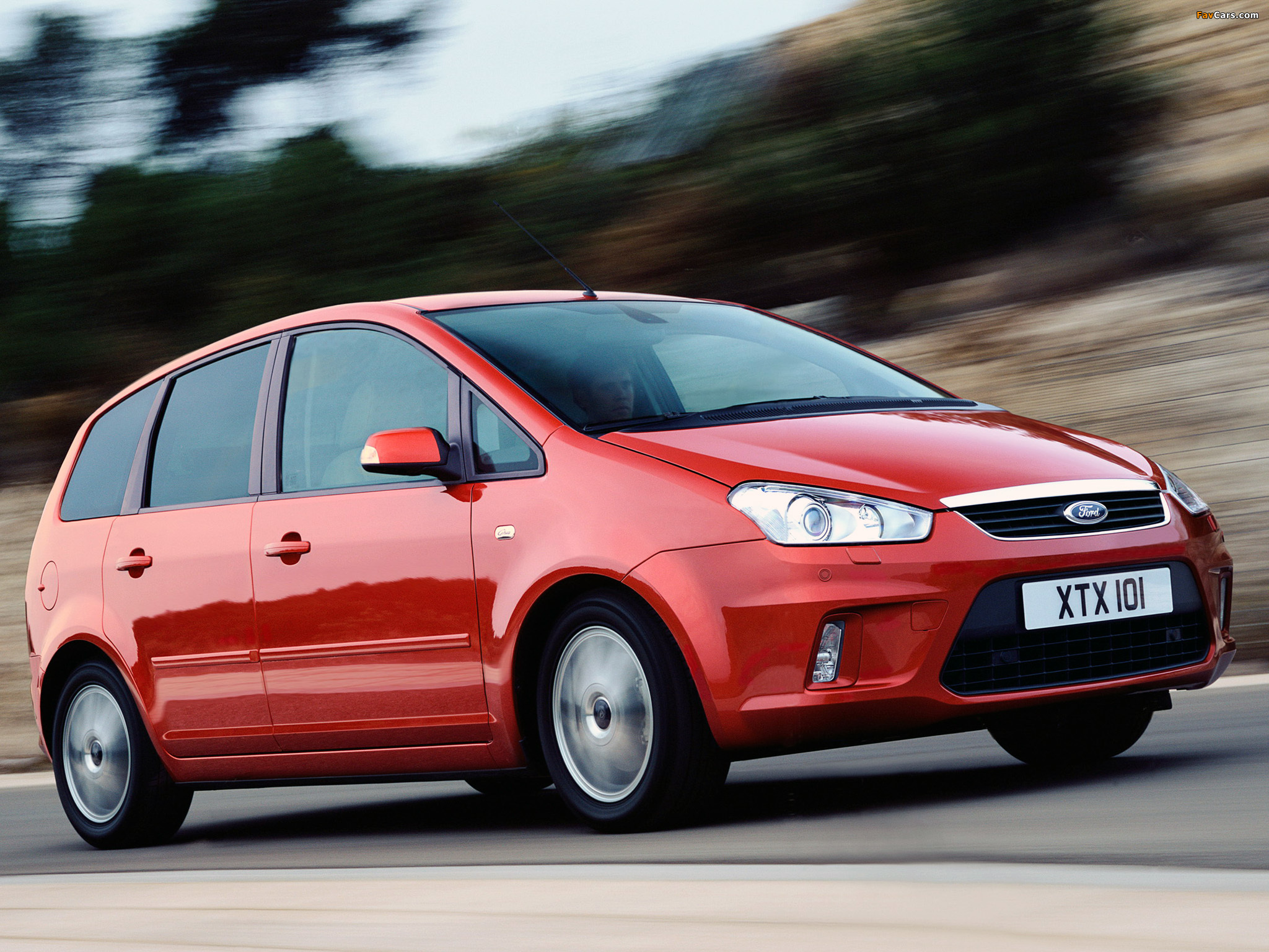 Ford C-MAX 2007–10 wallpapers (2048 x 1536)
