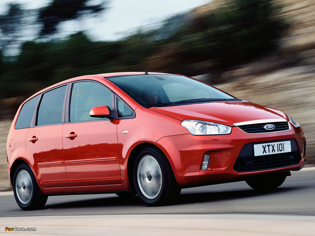 Ford C-MAX 2007–10 wallpapers (1024 x 768)