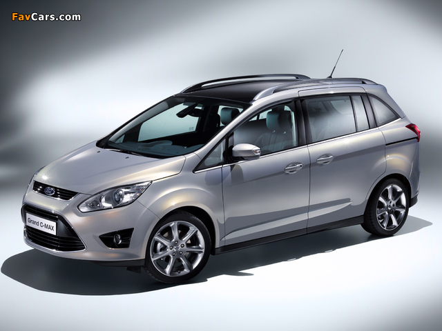 Ford Grand C-MAX 2010 wallpapers (640 x 480)