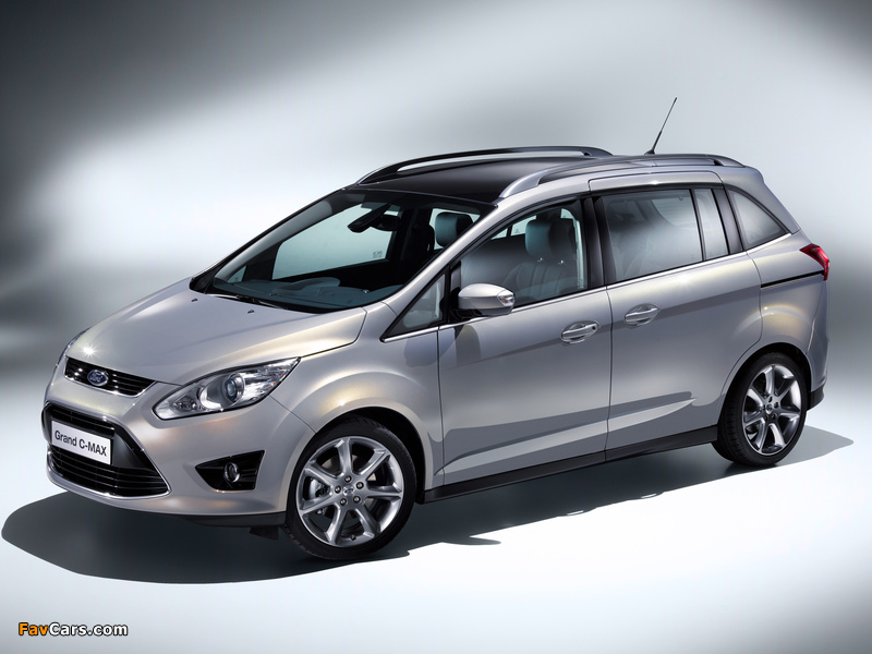 Ford Grand C-MAX 2010 wallpapers (800 x 600)