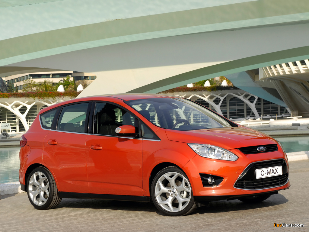 Ford C-MAX 2010 wallpapers (1024 x 768)