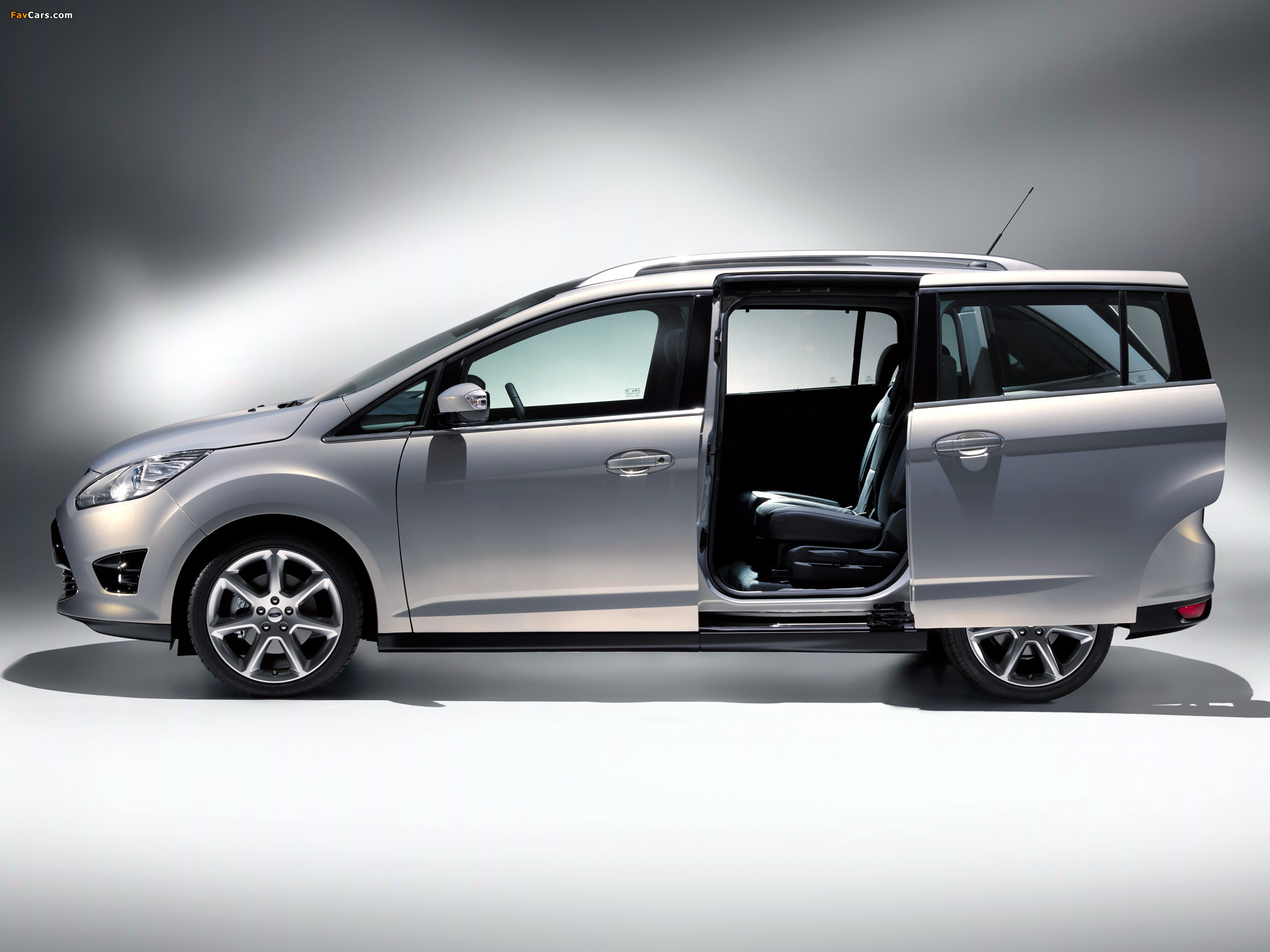 Ford Grand C-MAX 2010 wallpapers (2048 x 1536)