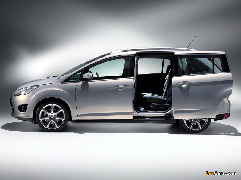 Ford Grand C-MAX 2010 wallpapers (800 x 600)