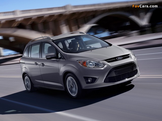 Ford Grand C-MAX 2010 wallpapers (640 x 480)