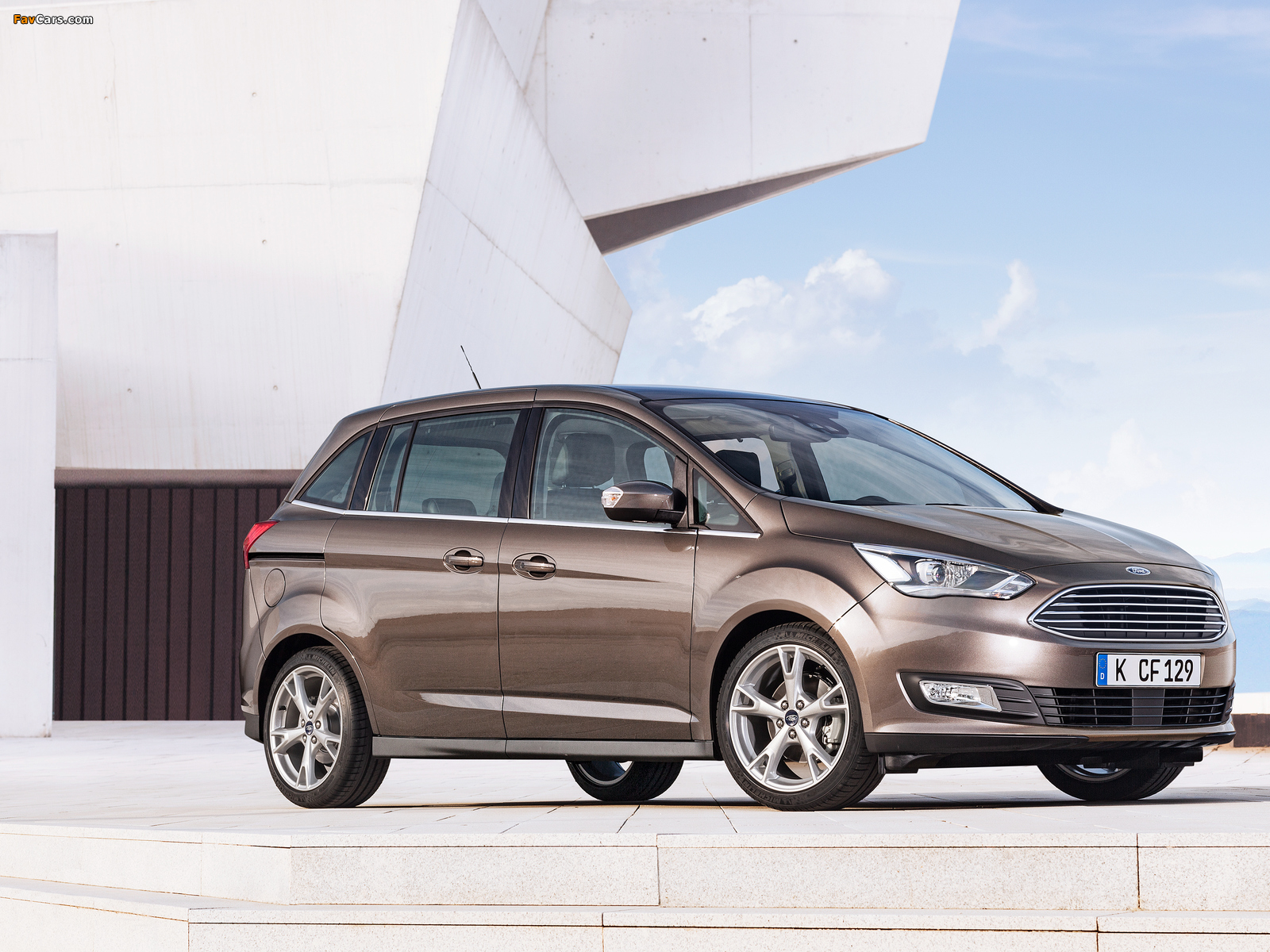 Ford Grand C-MAX 2015 wallpapers (1600 x 1200)