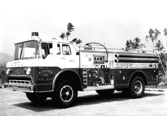 Ford C-750 Firetruck by Oren 1975 pictures