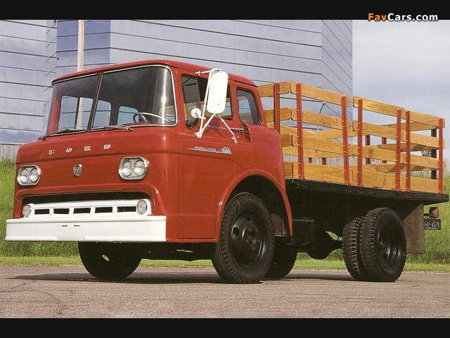 Ford C-550 1957 wallpapers (640 x 480)