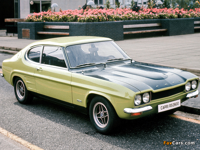 Ford Capri RS2600 (I) 1970–74 pictures (640 x 480)