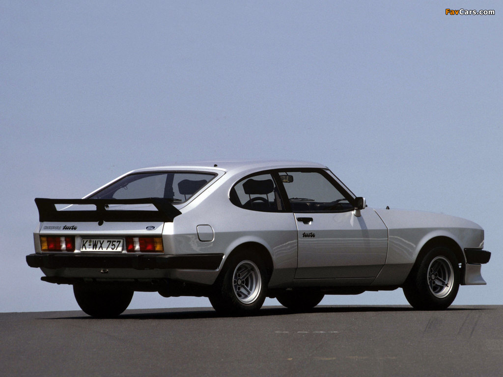Ford Capri Turbo (III) 1981–82 pictures (1024 x 768)