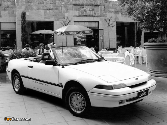 Ford Capri Barchetta (SA) 1989–92 wallpapers (640 x 480)