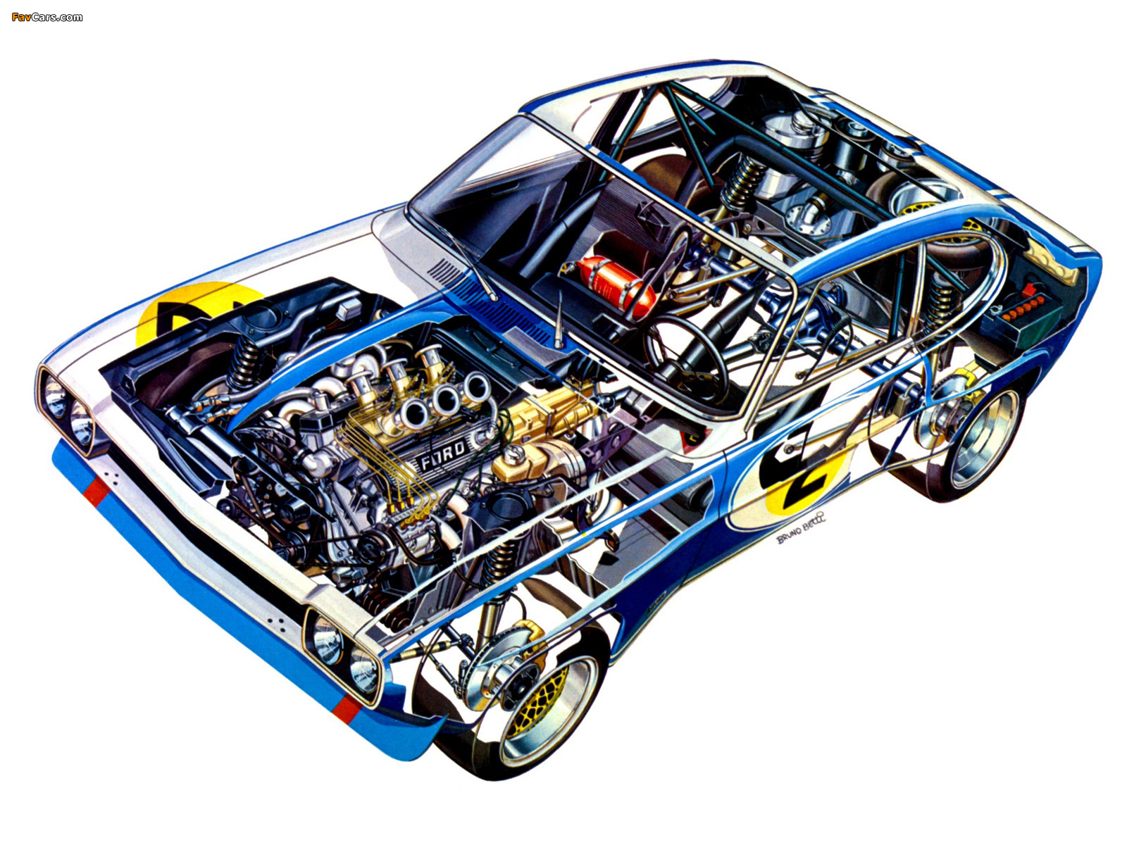 Images of Ford Capri RS2600 (I) 1970–74 (1600 x 1200)