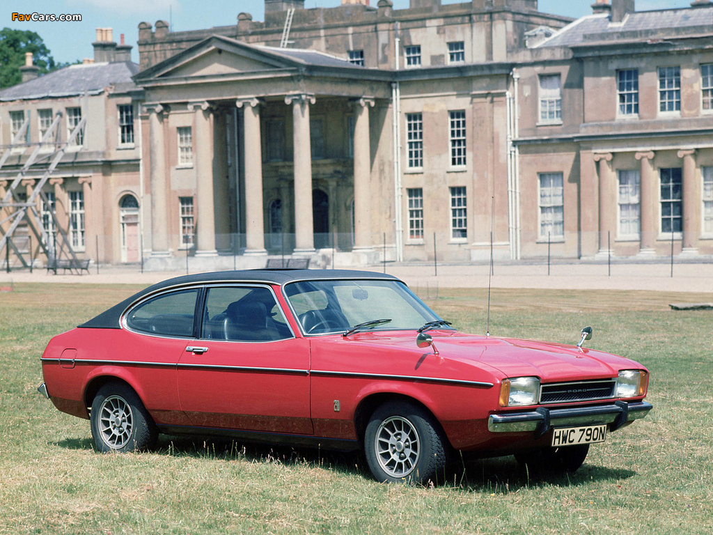 Pictures of Ford Capri UK-spec (II) 1974–77 (1024 x 768)