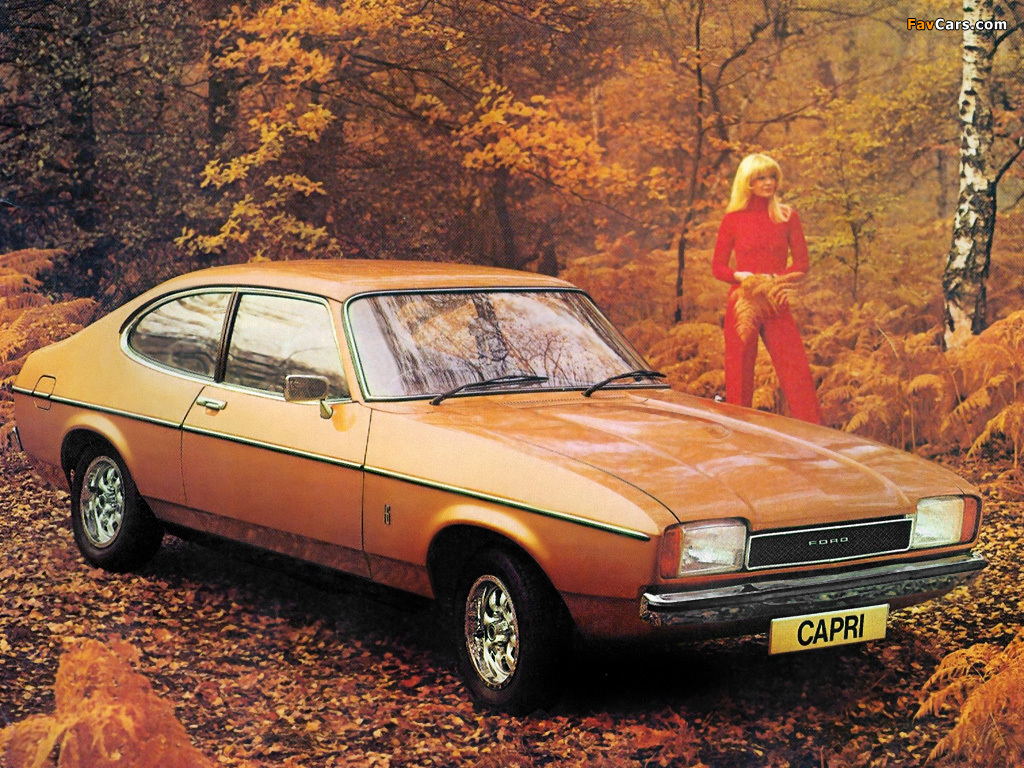 Pictures of Ford Capri UK-spec (II) 1974–77 (1024 x 768)