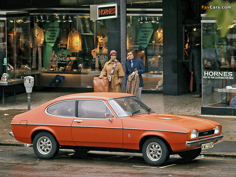 Pictures of Ford Capri UK-spec (II) 1974–77 (800 x 600)