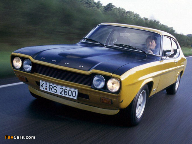 Ford Capri RS2600 (I) 1970–74 wallpapers (640 x 480)