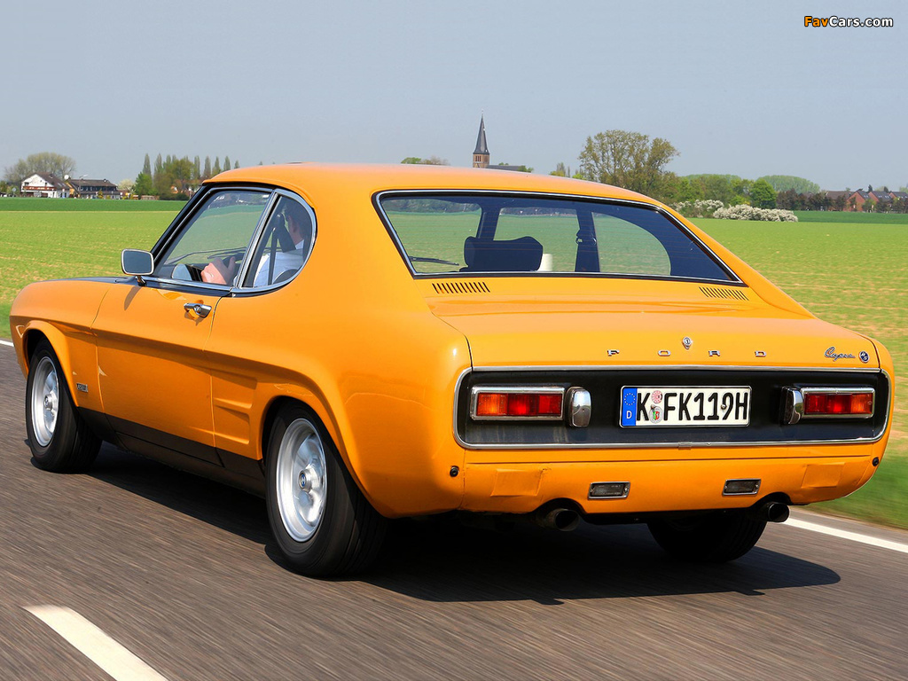 Ford Capri RS2600 (I) 1970–74 wallpapers (1024 x 768)