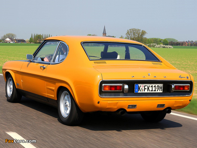 Ford Capri RS2600 (I) 1970–74 wallpapers (640 x 480)