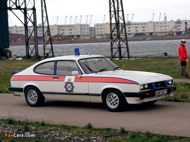 Ford Capri 2.8 Injection Police wallpapers (640 x 480)
