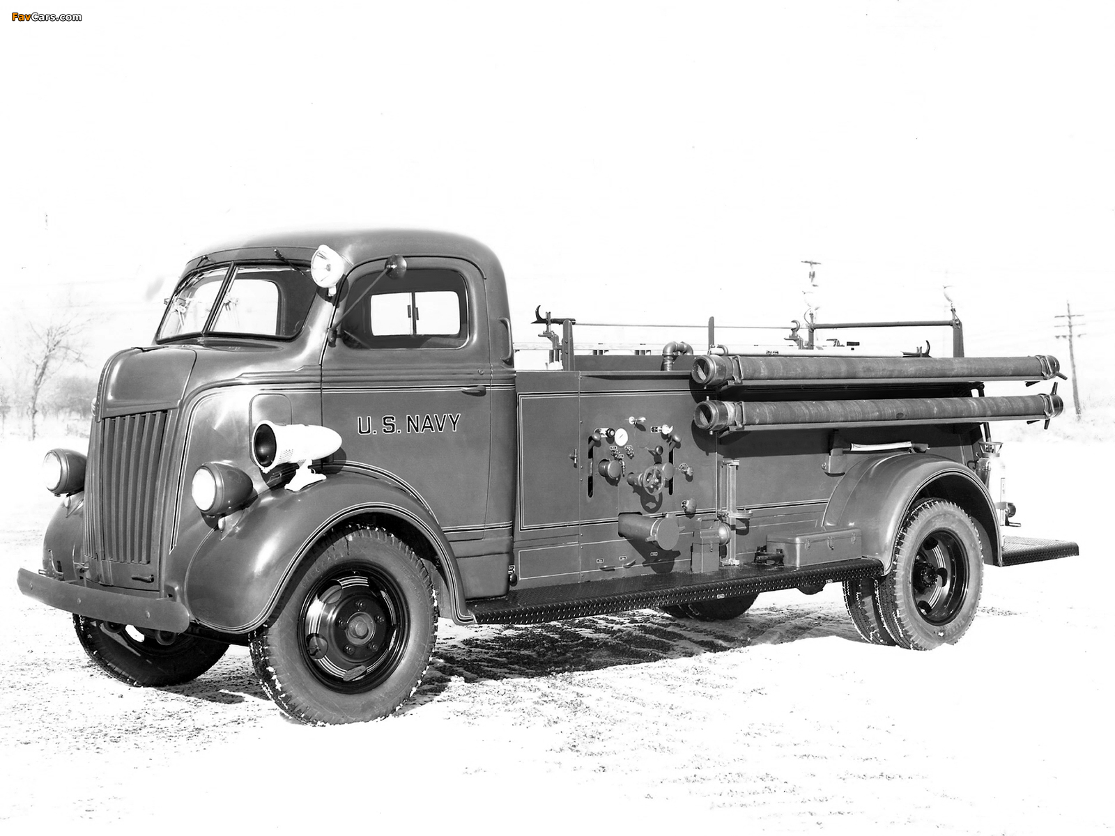 Images of Ford COE Firetruck 1941–42 (1600 x 1200)