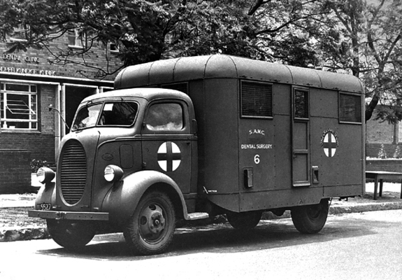 Pictures of Ford COE Dental Surgery Van 1938–40