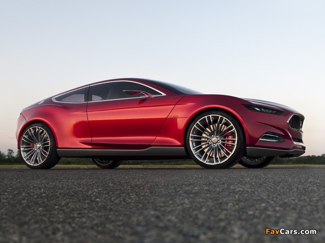 Ford Evos Concept 2011 wallpapers (640 x 480)