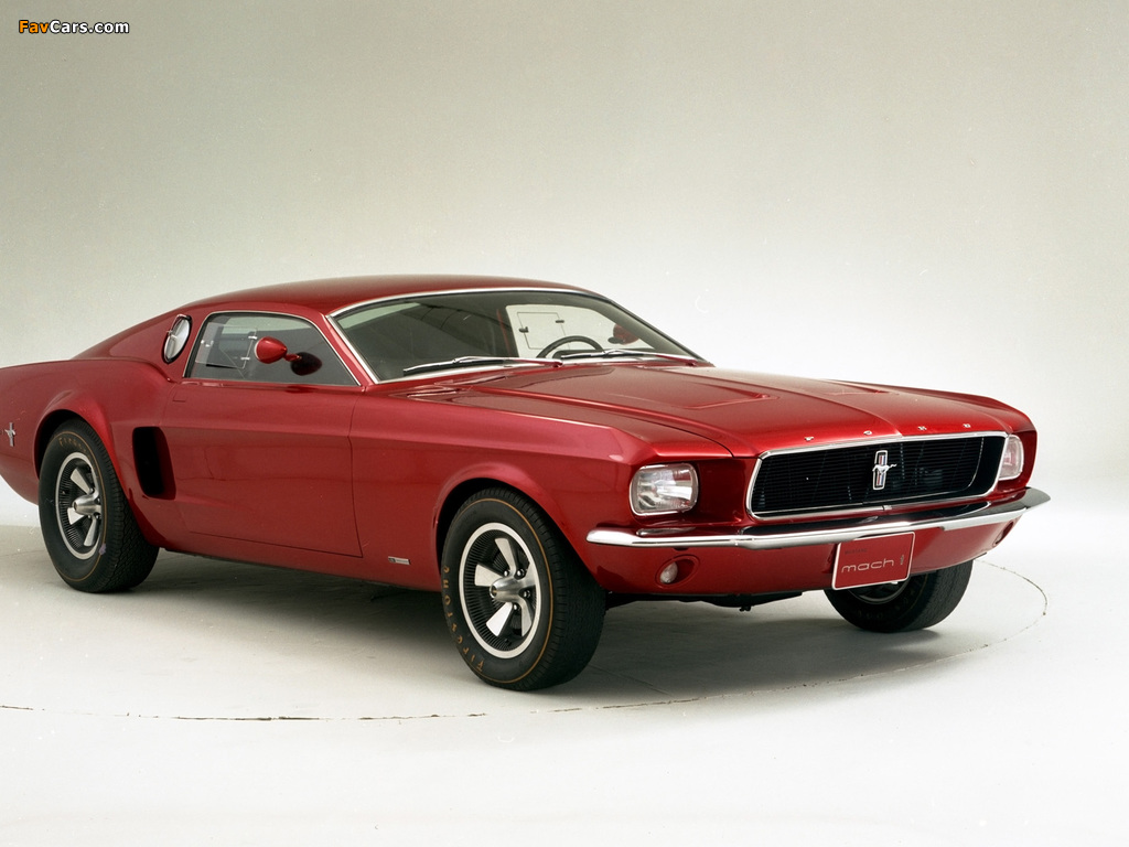 Photos of Ford Mustang Mach 1 1966 (1024 x 768)