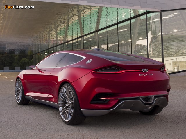 Pictures of Ford Evos Concept 2011 (640 x 480)