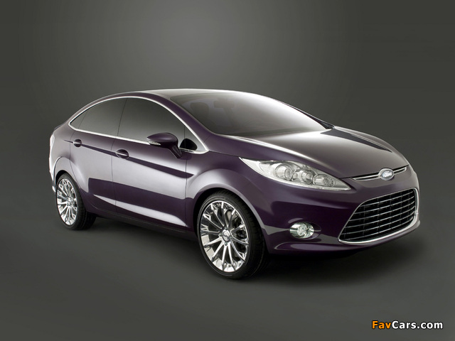 Ford Verve Concept Guangzhou 2007 wallpapers (640 x 480)