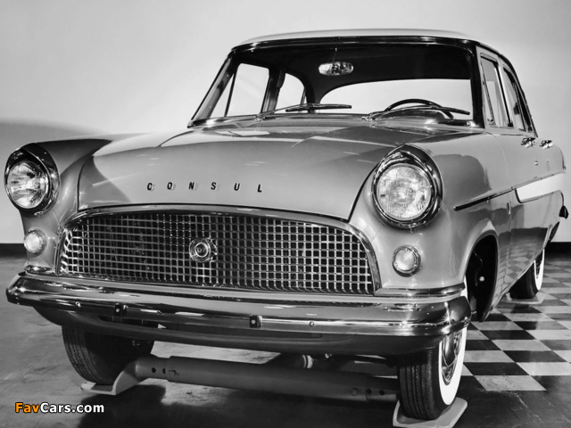 Ford Consul (MkII) 1956–62 pictures (640 x 480)