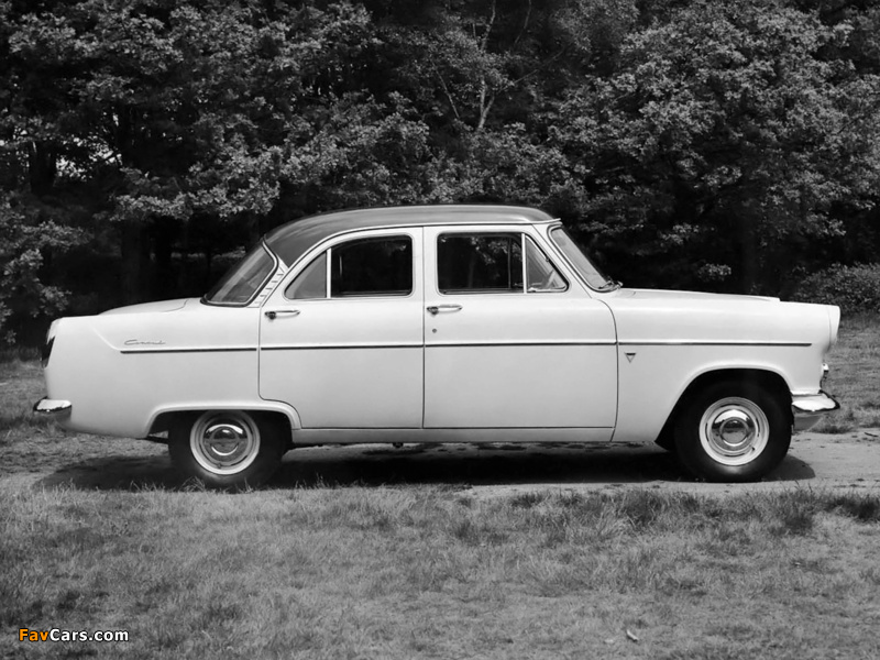 Ford Consul De Luxe (MkII) 1957–62 photos (800 x 600)
