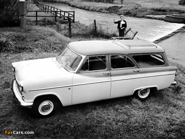 Pictures of Ford Consul Estate Car (MkII) 1957–62 (640 x 480)