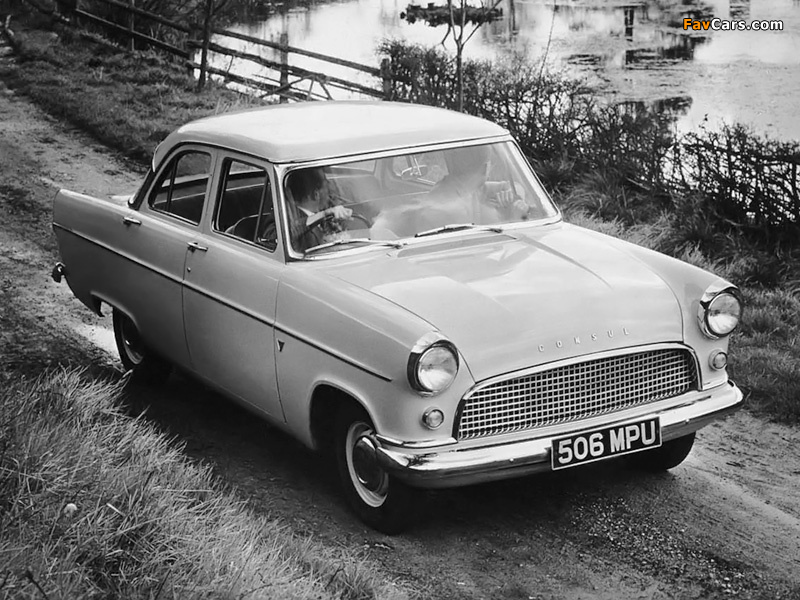 Ford Consul (MkII) 1956–62 wallpapers (800 x 600)