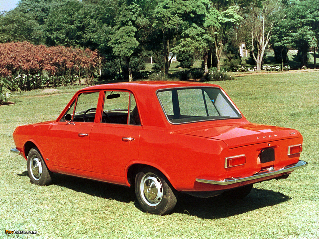 Ford Corcel 4-door 1968–73 wallpapers (1024 x 768)