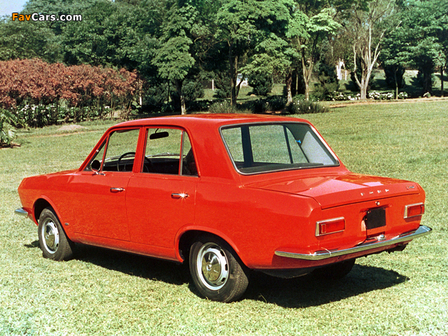 Ford Corcel 4-door 1968–73 wallpapers (640 x 480)