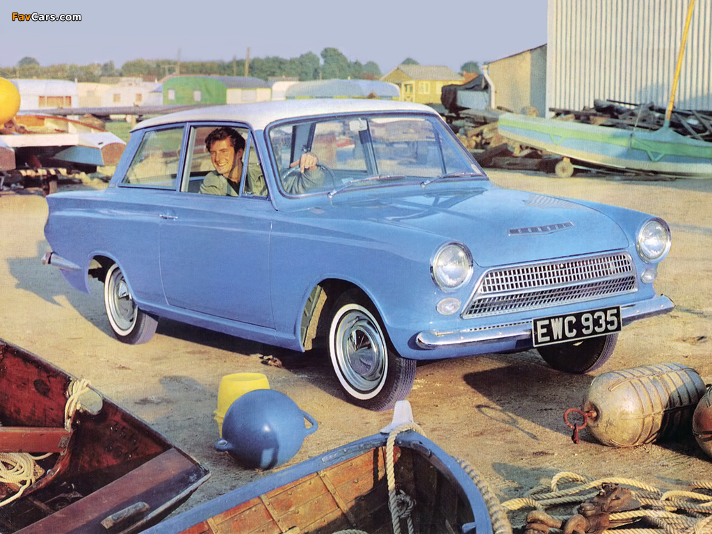 Ford Cortina 2-door Saloon (MkI) 1962–66 images (1024 x 768)