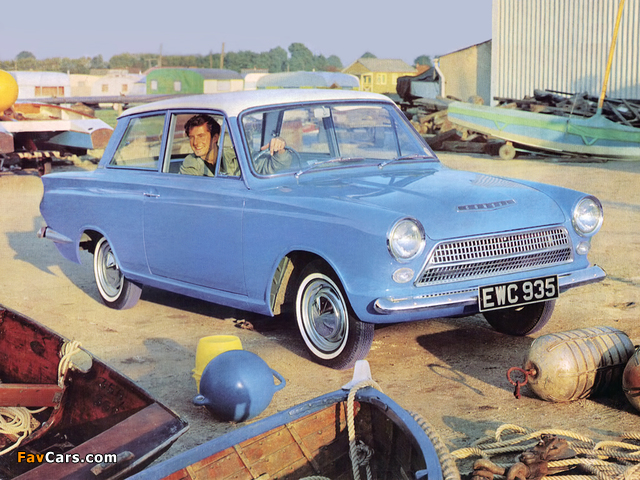 Ford Cortina 2-door Saloon (MkI) 1962–66 images (640 x 480)