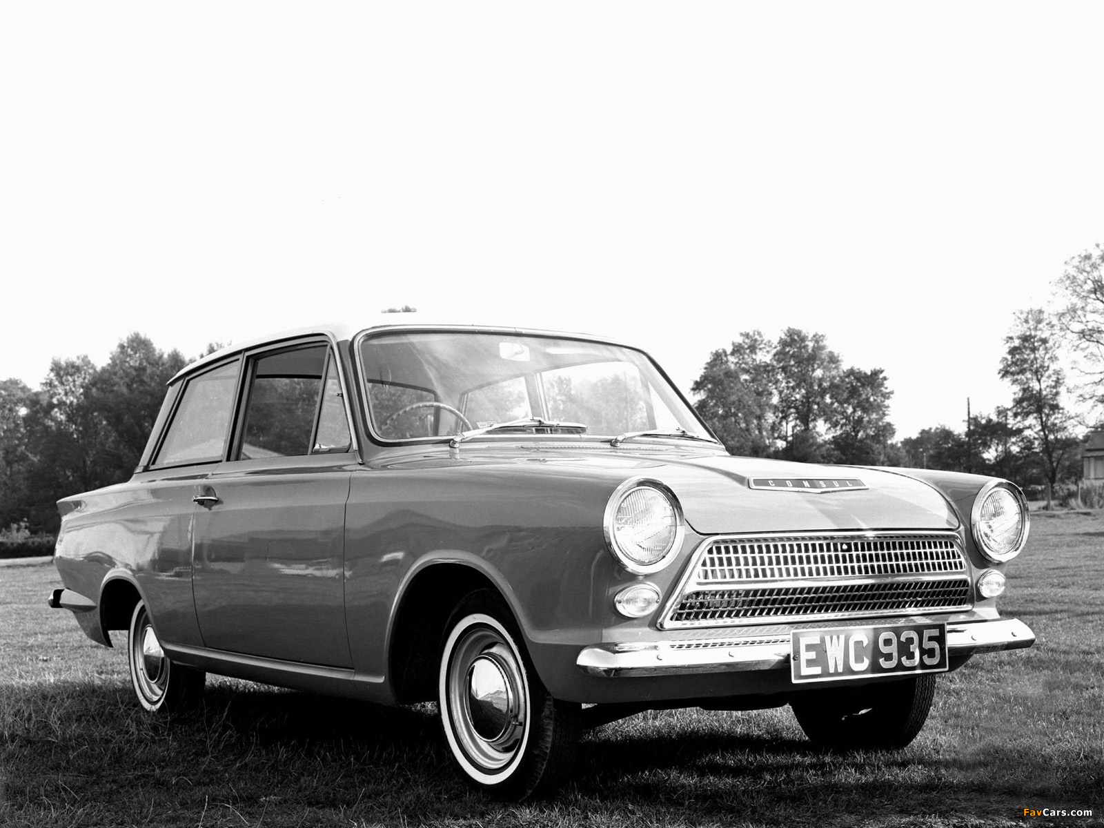 Ford Cortina 2-door Saloon (MkI) 1962–66 photos (1600 x 1200)