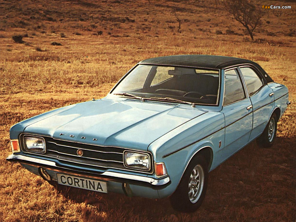 Ford Cortina 4-door Saloon (MkIII) 1970–76 photos (1024 x 768)