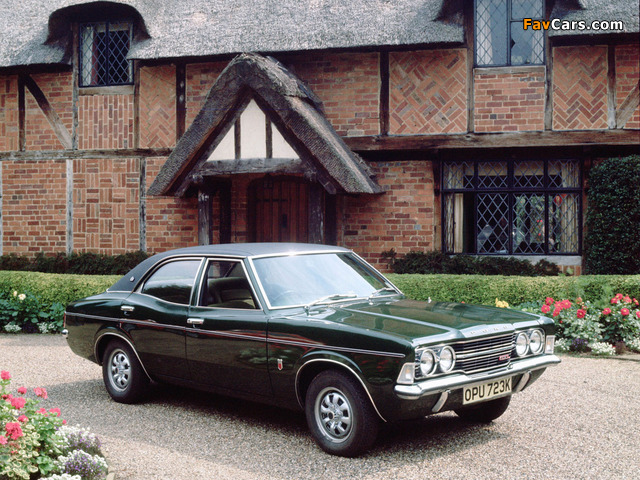 Ford Cortina GXL 4-door Saloon (MkIII) 1970–73 pictures (640 x 480)