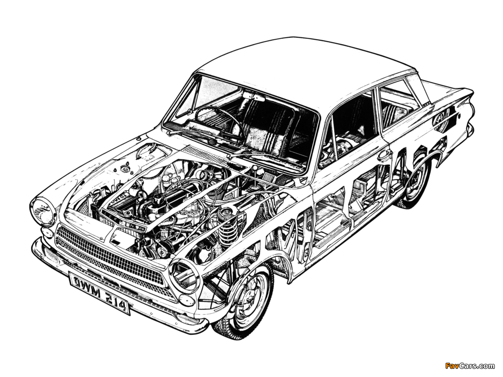 Images of Ford Cortina 2-door Saloon (MkI) 1962–66 (1024 x 768)