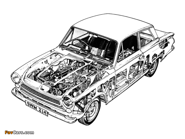 Images of Ford Cortina 2-door Saloon (MkI) 1962–66 (640 x 480)