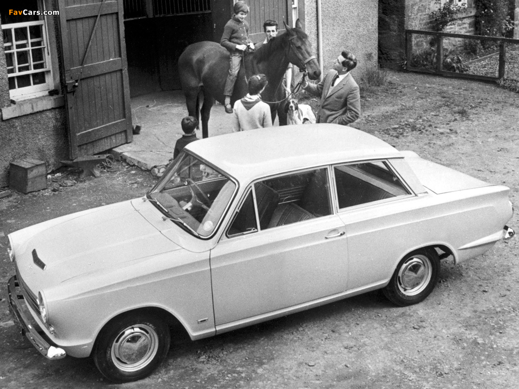 Pictures of Ford Cortina 2-door Saloon (MkI) 1962–66 (1024 x 768)