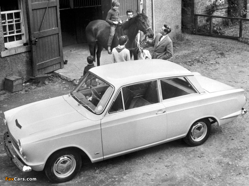 Pictures of Ford Cortina 2-door Saloon (MkI) 1962–66 (800 x 600)