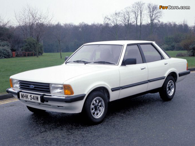 Pictures of Ford Cortina 4-door Saloon (MkV) 1979–82 (640 x 480)