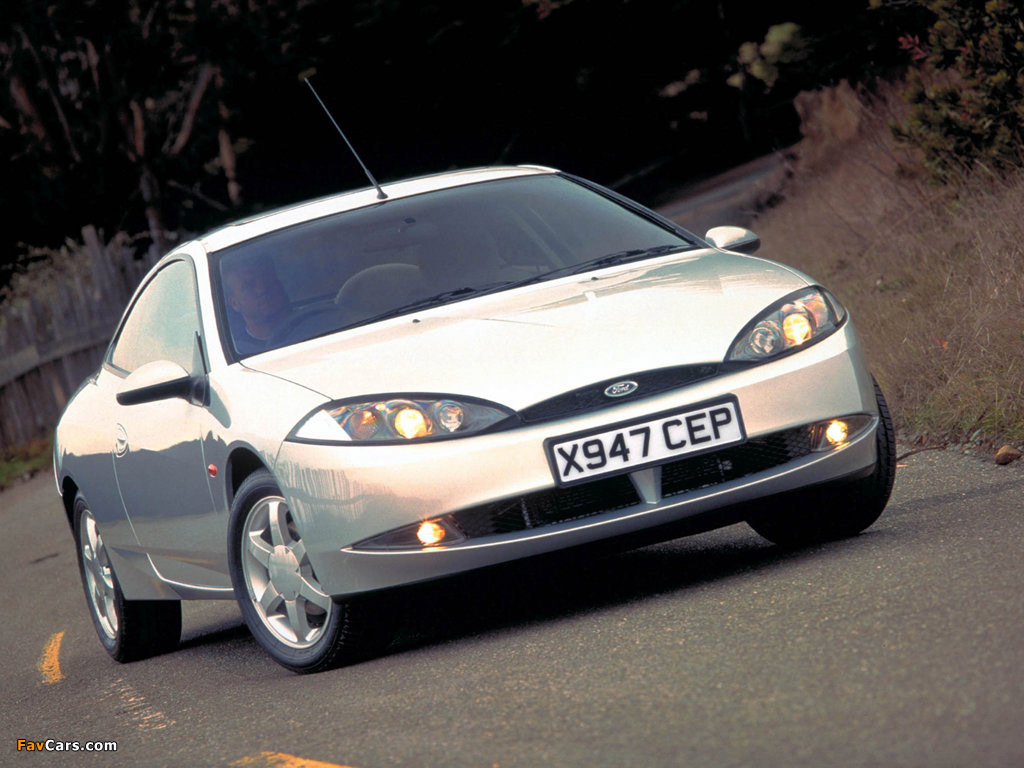 Ford Cougar UK-spec 1998–2002 wallpapers (1024 x 768)