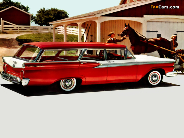 Ford Country Sedan 1959 pictures (640 x 480)