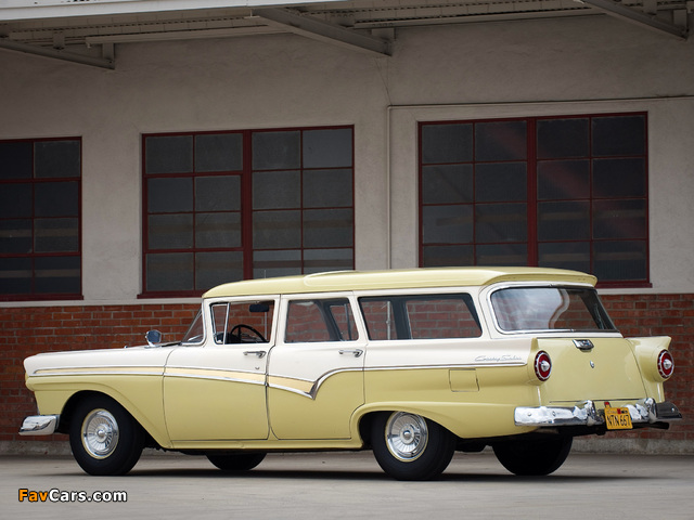 Ford Country Sedan 1957 pictures (640 x 480)