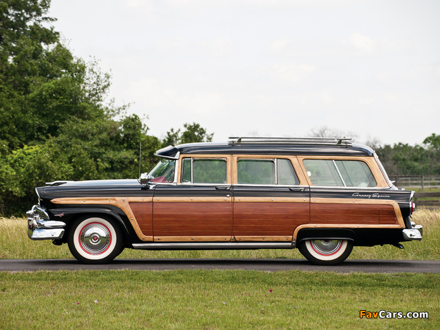 Ford Country Squire 1956 images (640 x 480)