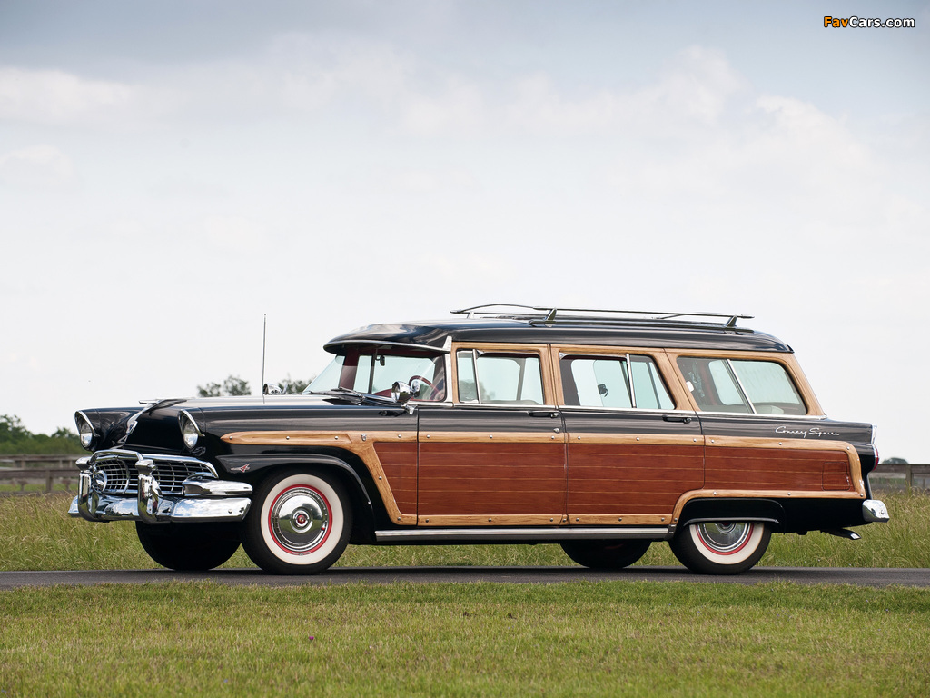 Ford Country Squire 1956 photos (1024 x 768)